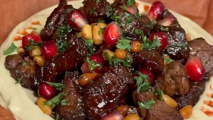 Thịt cừu chiên hummus hoàn hảo 🇱🇧