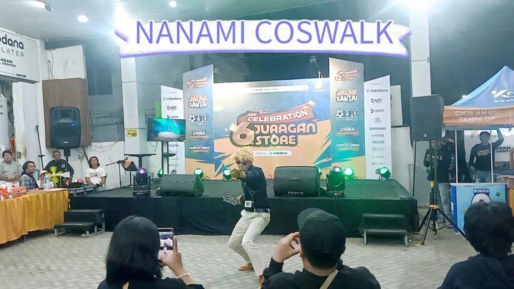 Nanami coswalk dijuragan store BJB ...#cosplay #wibu #anime #jujutsukaisen #coswalk