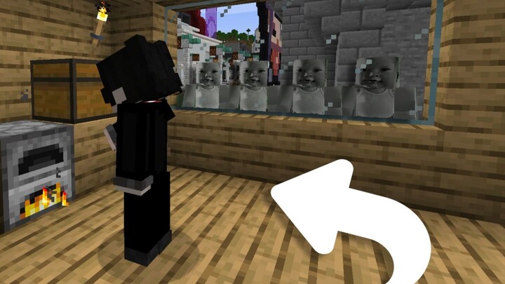 When Papa Kids Join the MC Server (Player: Watching with utmost seriousness 😁😁)