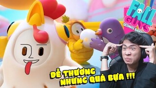 TUI CHẾT NGẤT VỚI SỰ ĐÁNG YÊU QUÁ MỨC CỦA TỰA GAME BỰA NÀY !!! (Pobbrose Fall Guys) ✔
