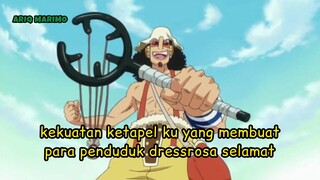 cuma ketapel usopp yang bikin musuh ketar ketir