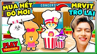 Mr Vịt Đã Trở Lại sau khi Quay Phim Hero Team ! Mua hết đồ CẬP NHẬT MỚI trong Play Together !!!