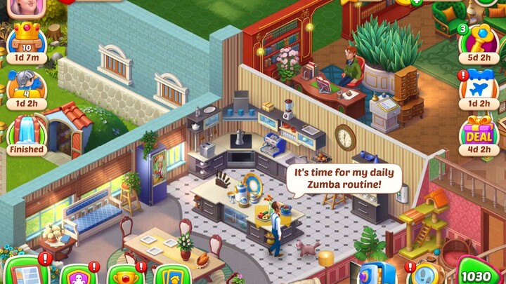 HOMESCAPE 1030-1035. GAME