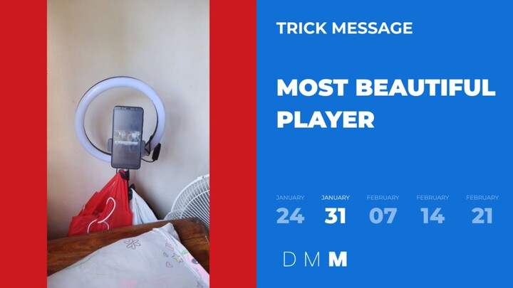 DMM: Most Beautiful Player - January 31, 2026 - Trick Message - 2nd Airez Special