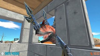 Cyber Dinosaur Hunt Challenge. Animal Revolt Battle Simulator