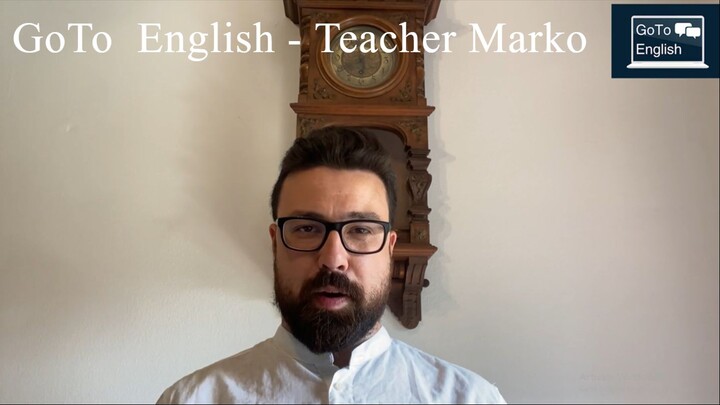 GoTo English school - Teacher Marko