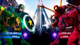 Green Cap & Green Venom vs Spiderman & Carnage (Very Hard) - Marvel vs Capcom | 4K UHD Gameplay