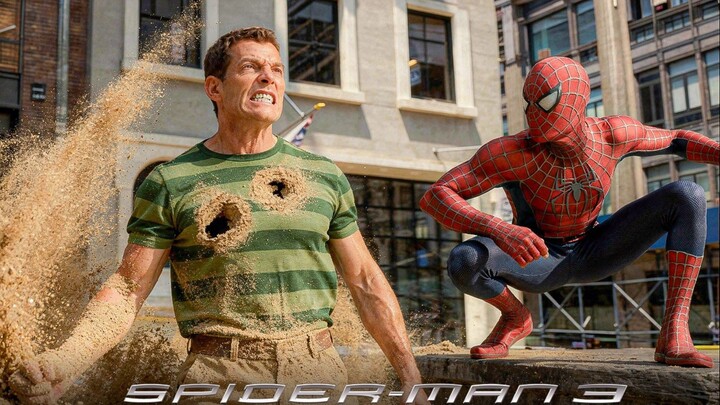 Spiderman और Sandman के बीच हुआ घमासान मुकाबला | Best Movie Scene | Tobey Maguire |