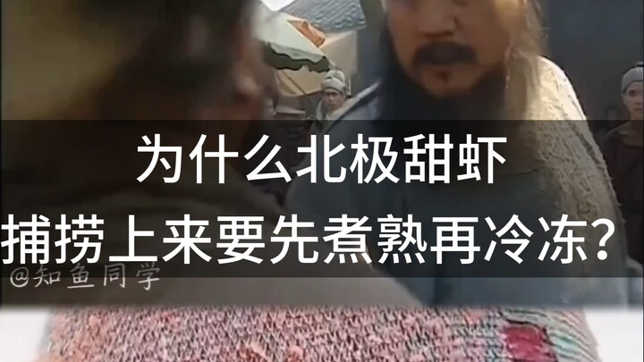 为什么北极甜虾，捕捞上来要先煮熟再冷冻？