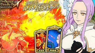 GODLY COMBO!! MARGARET MAKES ESCANOR EVEN MORE OP?! | Seven Deadly Sins: Grand Cross