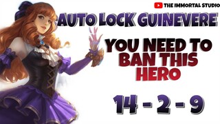 THIS IS WHY YOU SHOULD BAN GUINEVERE #2 | YOU CAN'T STOP ME | MOBILE LEGENDS