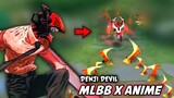 Denji Devil Form Skin! MLBB X CHAINSAW MAN