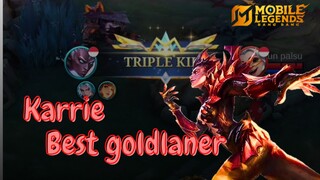 Masih takut sama Harith Goldlane ?, Karrie solusinya [ Highlight gameplay Karrie ]