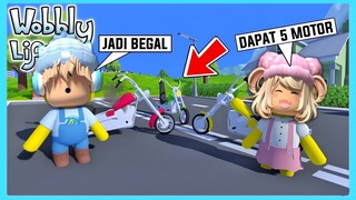 Kocak.!! Aku Dan Adiku Maling  Banyak Motor Harley Di Game Wobly Life ft @Shasyaalala