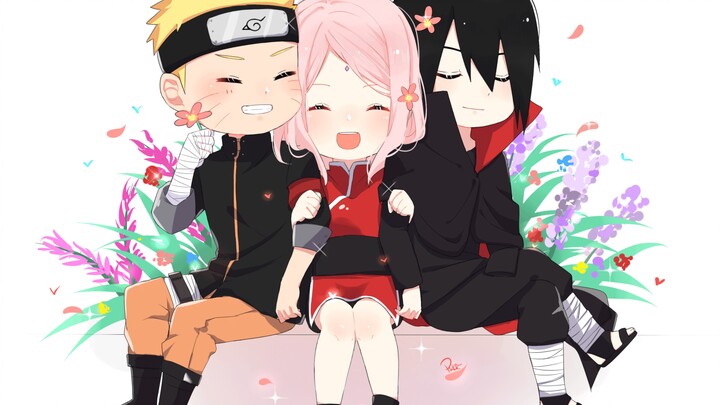 【Handwritten】Happy Birthday Sasuke Uchiha! (Sa Sakura/Seven Banxiang)