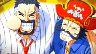 BADASS JIKA ALIANSI GOLD D' ROGER DAN GARP #onepiece