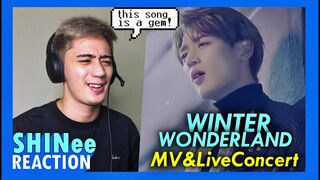 [FRIDAY w/ SHINEE] WINTER WONDERLAND REACTION | MV & Live Concert version