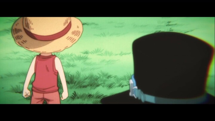 Luffy masa kecil emang comelnyaa