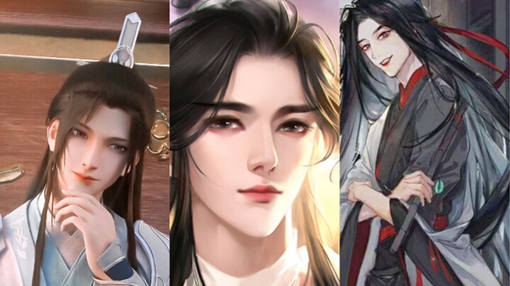 [Mohist Three Treasures] Who has better makeup skills, Xie Lian, Wei Wuxian, or Shen Qingqiu? (Pictu