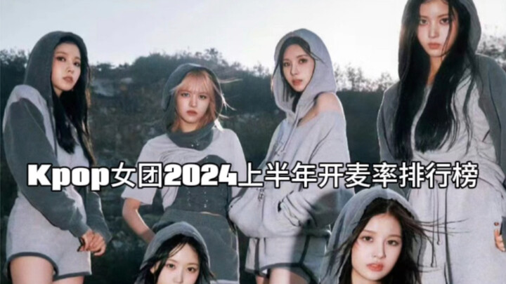 Peringkat tingkat menyanyi langsung grup wanita K-pop pada paruh pertama tahun ini