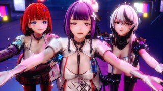 【Khu vực cấm bụi trắng⧸MMD】LẮC NGAY【Qinno & Enya & Tess】