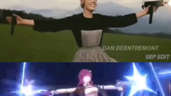 “Honkai Impact · Star Rail” สงสัยว่าตอนเล่นเซิร์ฟรางรถไฟเห็นอันนี้ แล้วเอามาทำเป็นท่าไม้ตายของคาฟคาเ