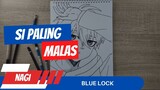 Menggambar Anime Si Paling Malas Seishiro Nagi dari Anime Blue Lock