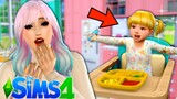 Mom Day Routine With Baby Goldie in Sims 4 - Titi Plus