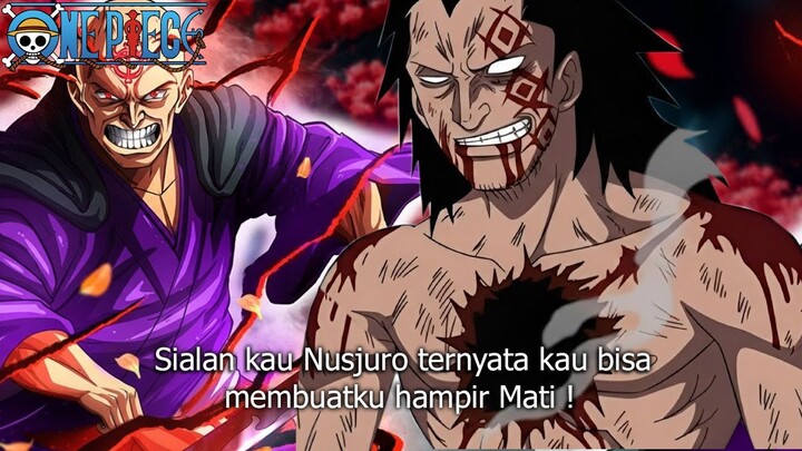 MAKIN RAME! MONKEY D DRAGON HAMPIR MATI! PEDANG KUTUKAN IBLIS NUSJURO BERHASIL MENEMBUS DRAGON