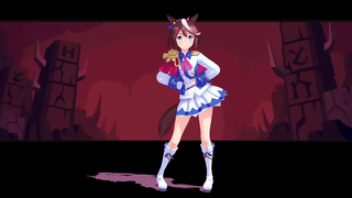 [MMD/ Uma Musume: Pretty Derby] Horse girls' Helltaker shake!