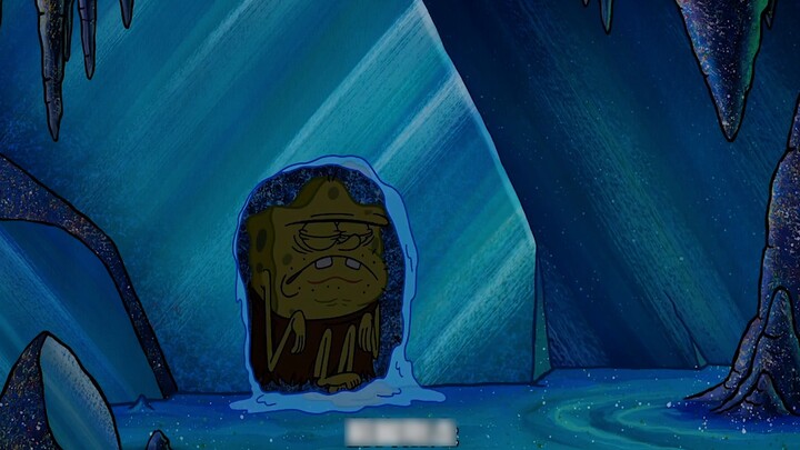 SpongeBob SquarePants: ฟองน้ำถ้ำโบราณในตำนานปรากฏใน Bikini Castle และ Squidward บอกว่าเขาไม่สามารถทำ