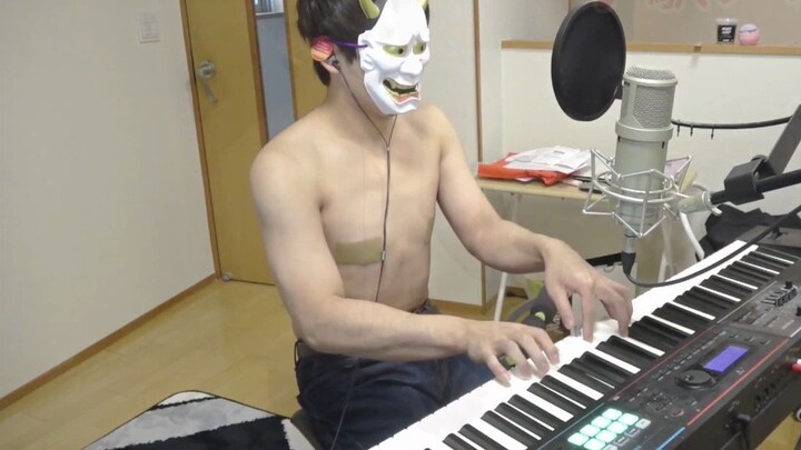 【نقل】عزف لوحة "الزهرة الحمراء" باستخدام عدة آلات موسيقية