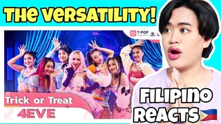 Trick or Treat - 4EVE | EP.9 | T-POP STAGE SHOW | REACTION VIDEO | Filipino Reacts