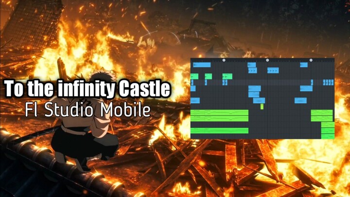 Nyoba bikin Lagu demon slayer, tapi di HP