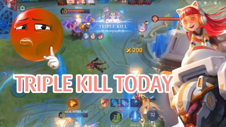 TRIPLE KILL TODAY:)