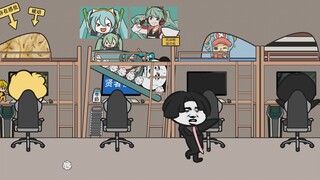【沙雕动画】当舍友们一起看恐怖片时
