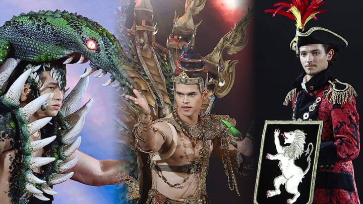 This isn’t a talent show—it’s a carnival costume party! Every handsome contestant is pulling out all