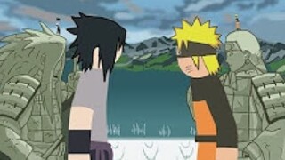 Stickman Perfect Reproduction - Naruto VS Sasuke - Battle of the Valley of the End