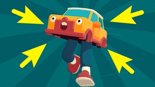 Ini adalah game balap paling abstrak yang pernah saya mainkan!