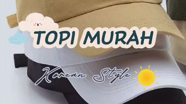 Topi murah dengan kualitas lumayan nih 😍😍📌harga/detail produk langsung klik 👉https://shope.ee/Vh