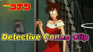 Clip of Kaito pretending to be Ran, Conan's "damn it" at the end was too funny