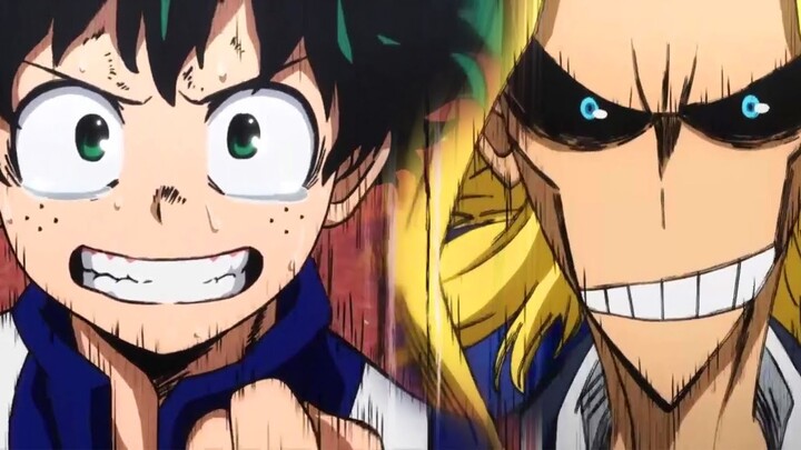 All Might being a Dad to Deku | My Hero Academia
