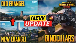 PUBG MOBILE OLD ERANGEL LOADING SCREEN | NEW UPDATE BINOCULARS | BGMI 2.0 UPDATE RELEASE DATE