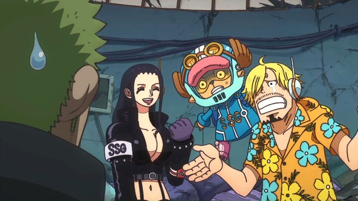 Zoro’s sense of direction is so bad that it’s already worrying the whole crew!