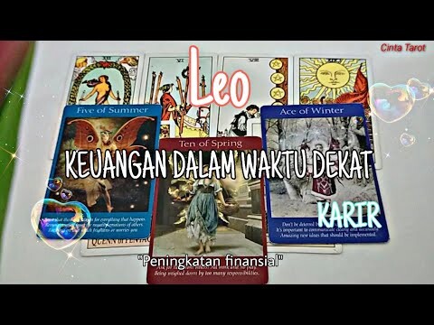 Leo✨ Keuangan Dalam Waktu Dekat 💵💰 (Karir)."Peningkatan finansial".