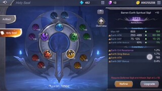 How To Upgrade Holy Seal || Importante ba?