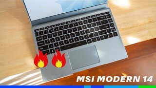 Đánh giá MSI Modern 14 B11: Trên 14 Triệu mà có đủ thứ??