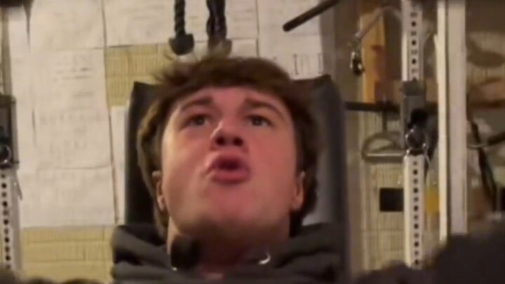 When you take off your headphones and hear the sounds of the gym…