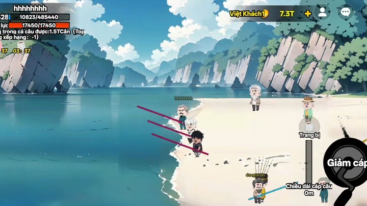 #buildagamecaucavancan câu cá tra khổng lồ lãnh khổ