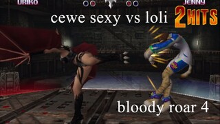 CEWE SEXY VS LOLI I BLOODY ROAR 4